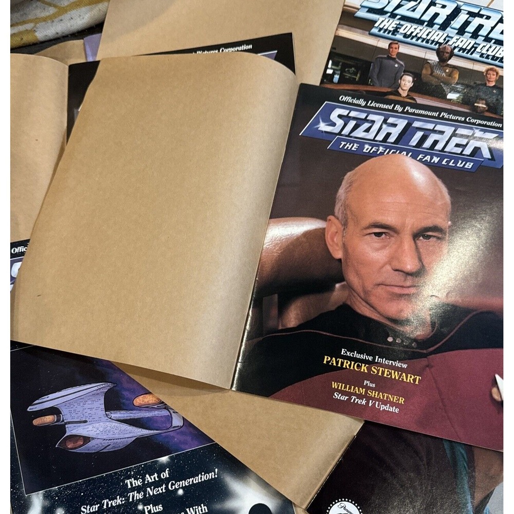 Vintage Star Trek The Official‎ Fan Club Magazine Issue 59, 60-67